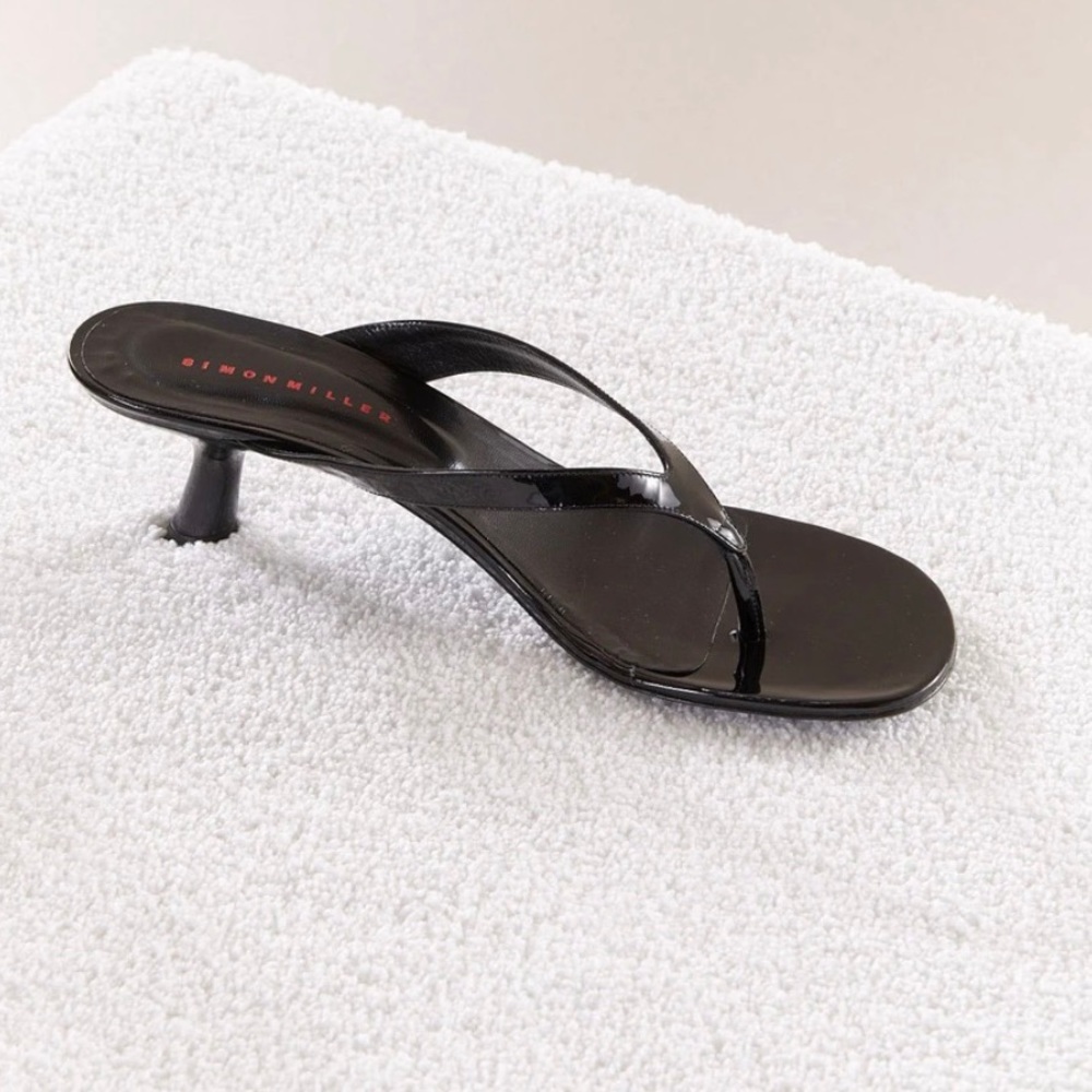 Simon Miller Beep Thong Sandal Black 38